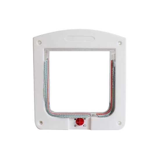 Electronic Access Cat Flap with Doorbell for Dogs and Cats 