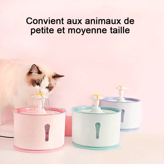 Fontaine à eau automatique USB pour chats AquaCats™